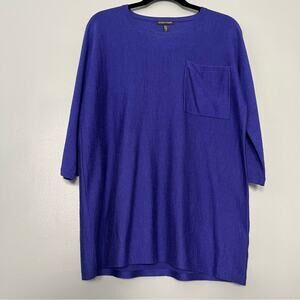 Eileen Fisher Venus Italian Merino Wool Sweater Lightweight Women’s Size S